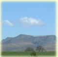 Blencathra as viewed from the park